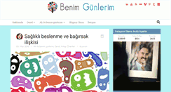 Desktop Screenshot of benimgunlerim.com